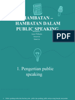 Hambatan Public Speaking