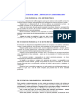 Código de Ética Del Licenciado en Administración