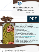 Research Dan Development (R&D)