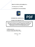 Informe - Agrotecnia 2