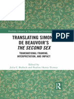 Translating Simone de Beauvoir