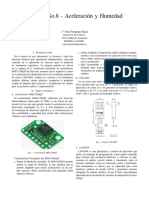 Acondicionamiento Señales Aceleración y Humedad