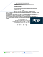 Tarea 8. - Método Por Determinantes, Productos Notables y Ecuaciones de 2do Grado