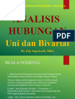 Uni Bivariat PPT-PERT-12-14 KUANTITATIF Bivariat Dan Spss 2023
