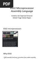 6502 Microprocessors