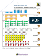 Counting Objects To 40 1a