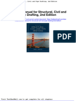 Solution Manual For Structural Civil and Pipe Drafting 2nd Edition