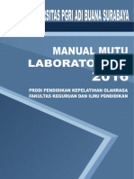 Manual Mutu Pko 2016