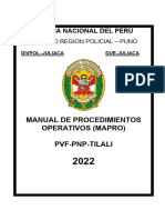 Mapro - Pvf-Pnp-Tilali 2022