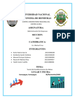 Informe Sobre Teorias de Establecimientos de Metas