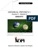 GeneralPhysics1 Q2 Module-2 Gravity v5