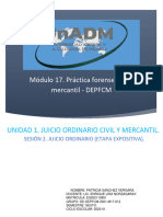 Módulo 17. Práctica Forense Civil y Mercantil - DEPFCM
