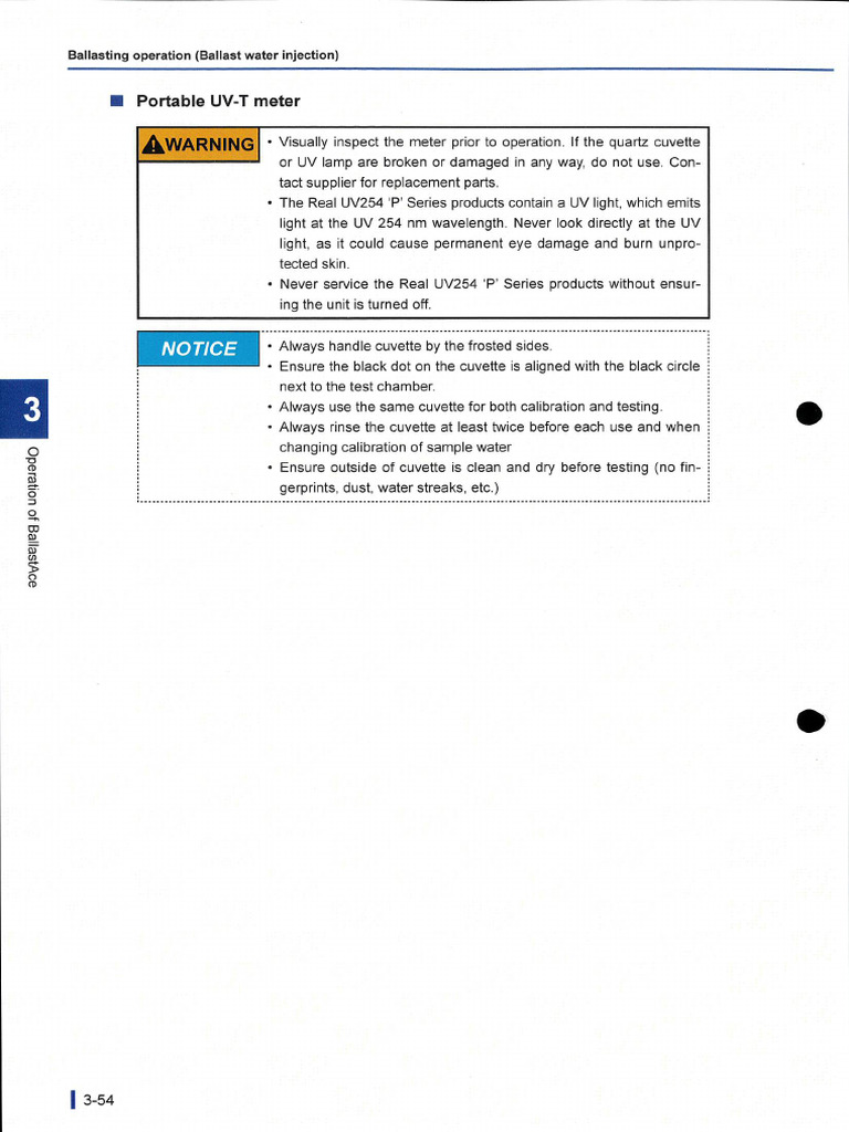 A) Ballast Sampling Manual Real Tech PDF