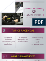 RF Amplifiers