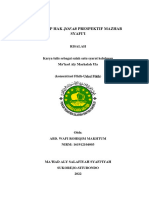 Hak Dhofar Perspektif Madzhab Syaafi'i