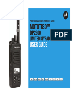 Walkie Motorola Digital DP2600 Manual