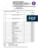 Contoh Surat Mandat Pramuka Laki-Laki