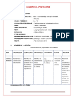 Sesión de Aprendizaje 2