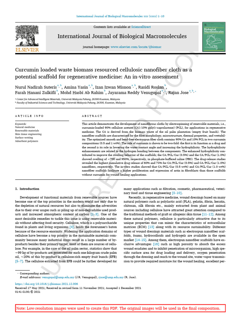 Nadirah Et Al BIOMAC 19958 PDF Proton Nuclear Magnetic  