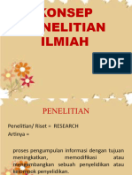 Materi 1 Konsep Penelitian Ilmiah