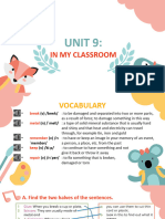 FFF - Unit 9 - in My Classroom