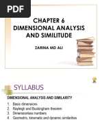 Chapter 6 - Dimensional Analysis and Similitude