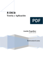 Etica - Teoria y Aplicacion Fagothey - 1-19