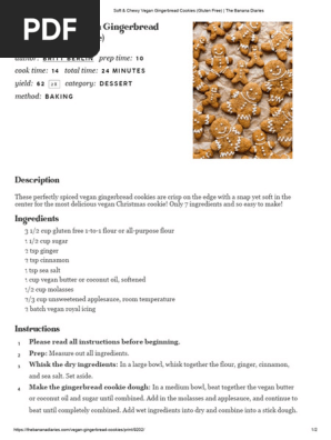 Galletas de Jengibre