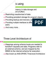 Lec 2 Advantages DBMS and Schema