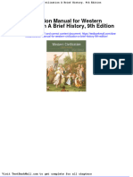 Solution Manual For Western Civilization A Brief History 9th Edition