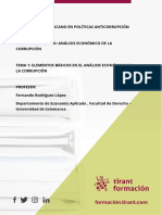 Análisis Económico de La Corrupción