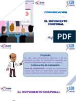 4° Sec - Tema 07 - El Movimiento Corporal