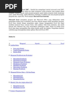 Tutorial Lengkap Microsoft Excel 2007 PDF | PDF | Komputer