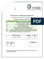 Alumbrado e Instalaciones Eléctricas: Catedrático: Hiram Overlin Flores Cruz