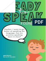 Ready To Speak Foundation Cover