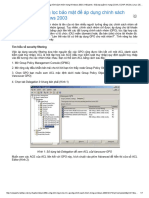 06 - Sử dụng tính năng lọc bảo mật để áp dụng chính sách nhóm trong Windows 2003 - VnExperts - Đào tạo quản trị mạng CCNA, CCNP, MCSA, Linux, CEH