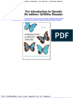 Test Bank For Introduction To Genetic Analysis 9th Edition Griffiths Wessler