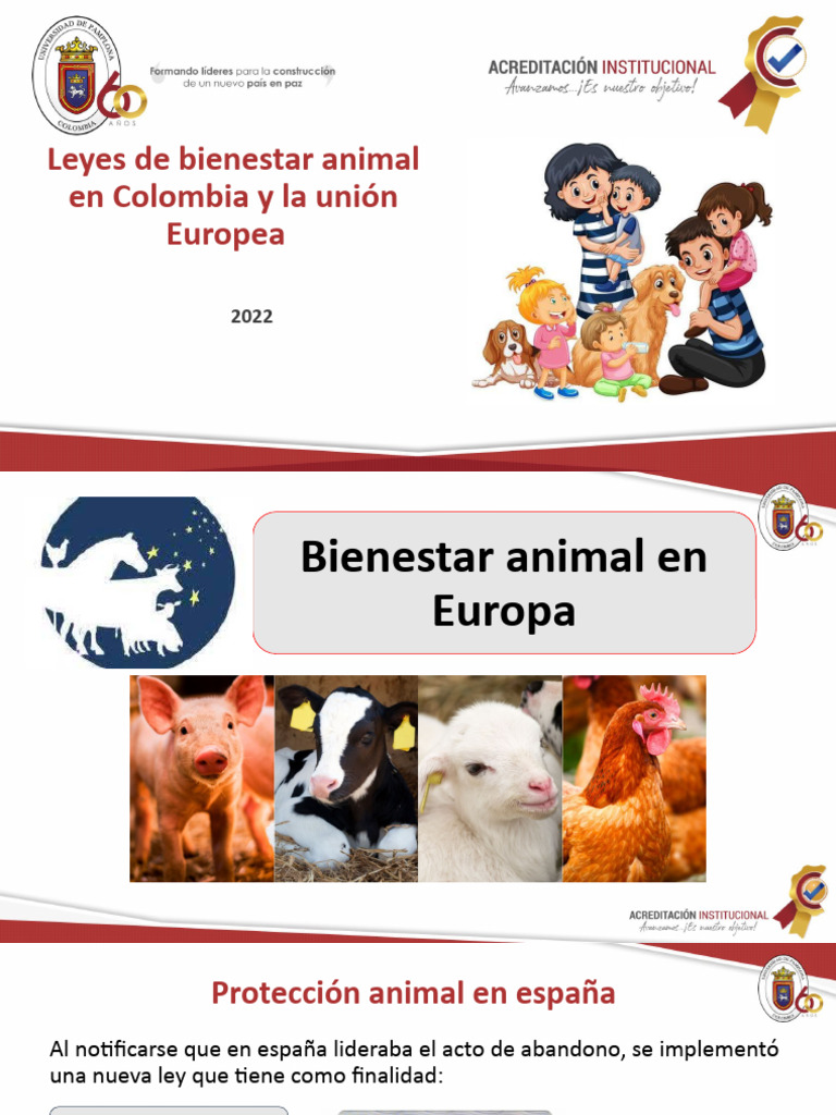 Bienestar Animal en Colombia y Europa | PDF | Granjas | Bienestar de ...
