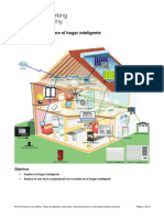 4.1.1.6 Packet Tracer - Explore The Smart Home