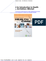 Test Bank For Introduction To Health Care 3rd Edition Mitchell