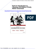 Test Bank For Introduction To Information Systems 5th Edition R Kelly Rainer Download