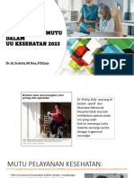 An Mutu Yankes Dalam Uu Kesehatan 2023 Presentation - 2154