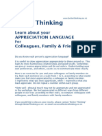 Appreciation Languages