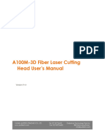 A100M 3D Fiber Laser Cutting Head Users Manual