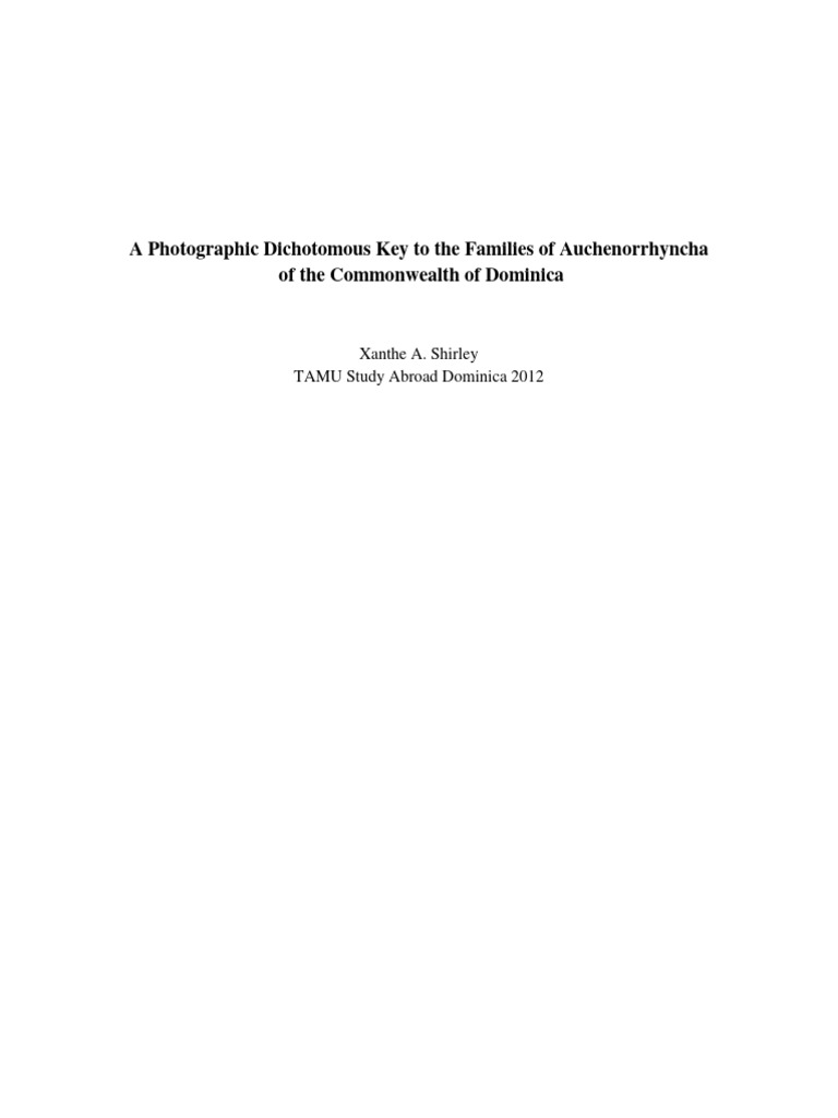 Shirley Xanthe 2012 PDF Insects