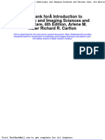 Test Bank For Introduction To Radiologic and Imaging Sciences and Patient Care 6th Edition Arlene M Adler Richard R Carlton