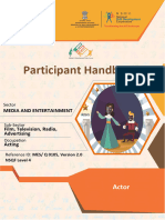 Actor Participant Handbook