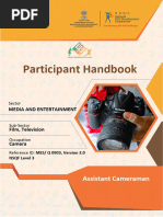 Assistant Cameraman Participant Handbook