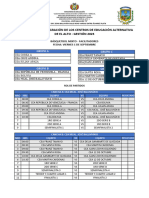 Fixture Docentes y Estudiantes