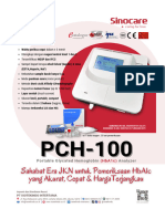Brosur Sinocare PCH-100 - Bahasa